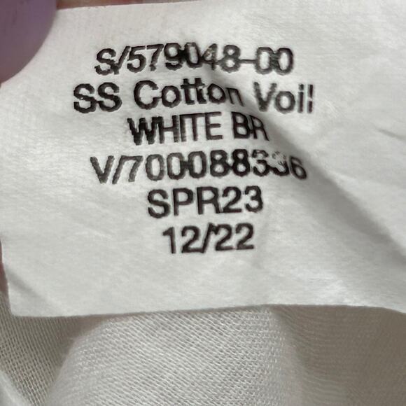 Banana Republic White Selene Embroidered Midi Dress Size Large - Picture 10 of 16